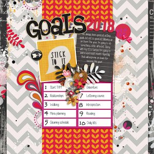 Goals 2018