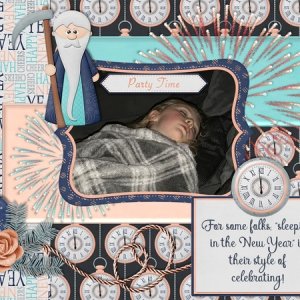 New Years Eve - January 2018 Color Challenge