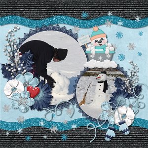 Snowman Kisses 02