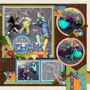 Sidewalk Chalk Fun