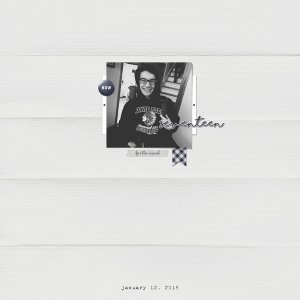 Gabe 17 Years Old | Jan 2018