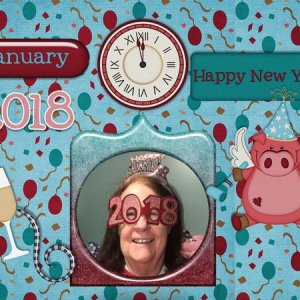 Happy New Year - January 2018 Mini Kit Challenge