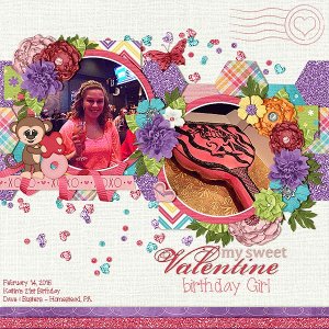 Valentine Birthday Girl