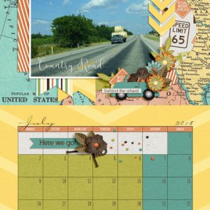July calendar