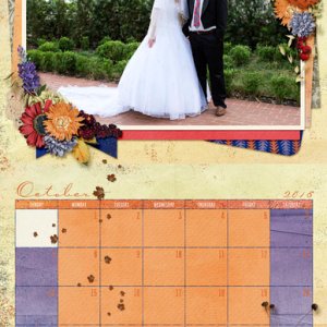 October calendar