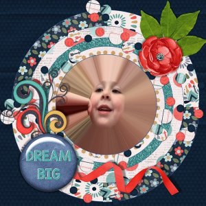 Dream Big - January 2018 Template #2 Challenge