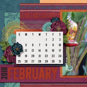 February 2018 Calendar
