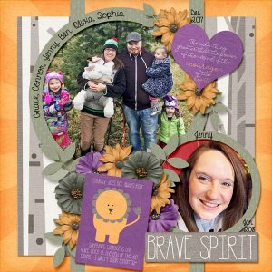 My brave sister