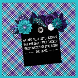 Broken crayons