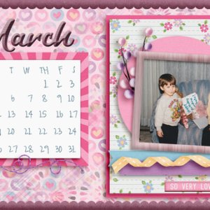 March 2018 Calendar