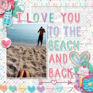 I love you to the beach and back