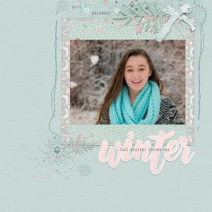 snowy winter day