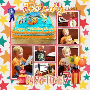 Eli's 7th Birthday side1