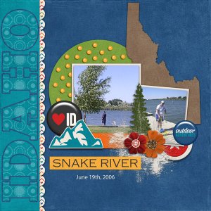Travelogue Idaho Snake River