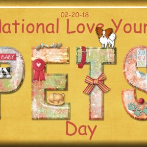 ATC 2018-025 National Love Your Pets Day