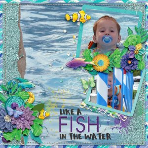 like a fish in the water