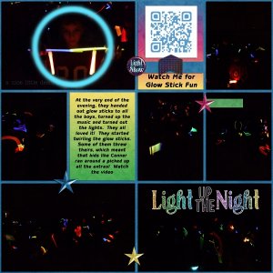 Mother Son Sports Night - Glow