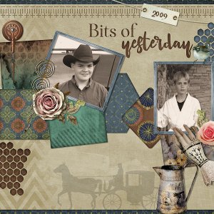 Super Mix Templates and Bits Of Yesterday