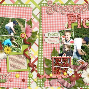 Stawberry Pickin'-double