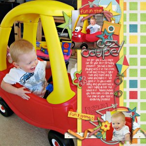 Fun In The Cozy Coupe