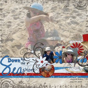 down by the seashore