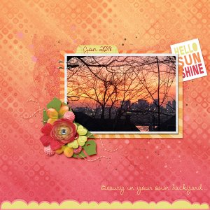 2018 01 Sunset