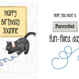 Joanne Birthday Card