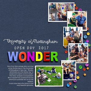 Nottingham University Open Day - Wonder