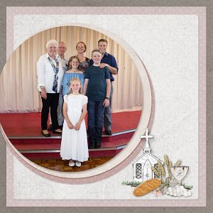 Rebeccas First Holy Communion LHS