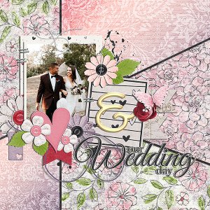 our wedding day