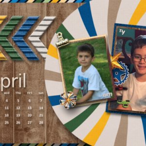 April Desktop