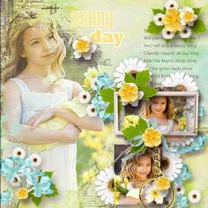 Flower season Kit and Templates by PrelestnayaP Designs