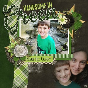 Handsome in Green