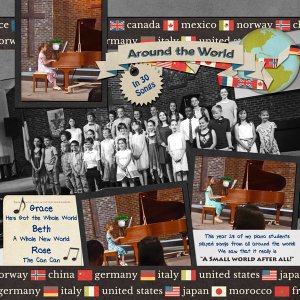 Around the World in 30 Songs - Piano Recital