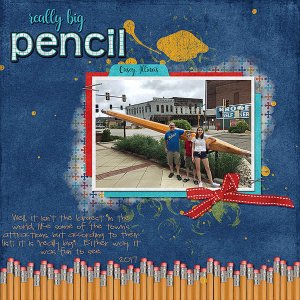Really Big Pencil 2017
