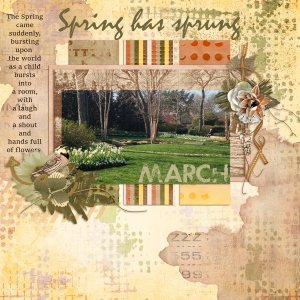 Spring has sprung