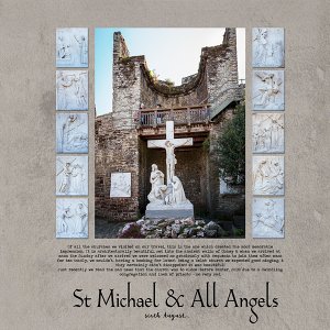 St. Michael + All Angels Church in Conwy