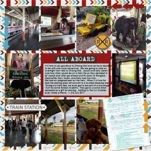 Train Ride - Starting in Chiang Mai