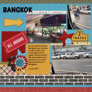 Train Ride - Arriving in Bangkok