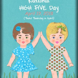 ATC 2018-044 Celebrate National High Five Day