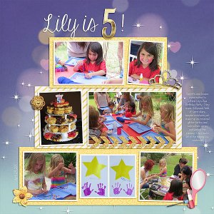 Lily is 5!