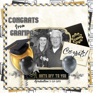 Congrats From Grandpa