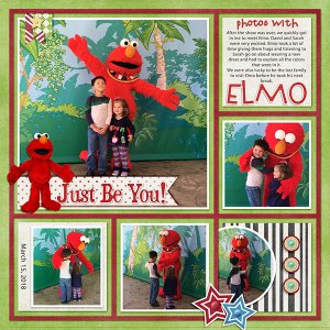 Photos with Elmo