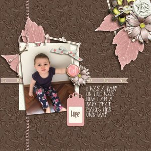 Girl on her own way