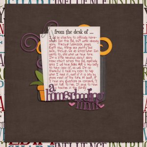 A Homeschooling Mom