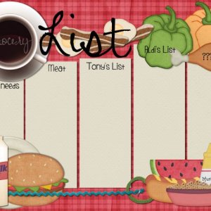 Grocery List!