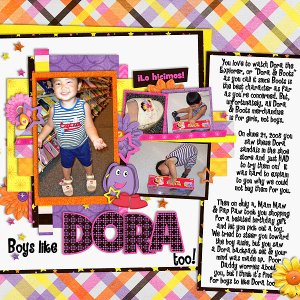 Boys Like Dora too