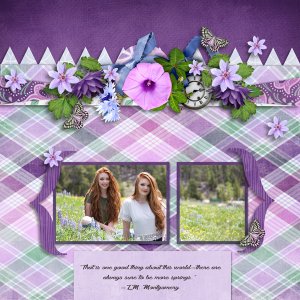Purple Passion Collection and Brackets, Oh My! 1 Templates by Aimee Harriso