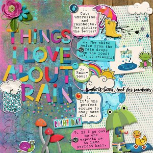 Things I love about rain