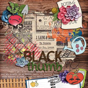 Black thumb